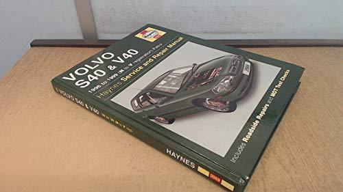 Volvo S40 and V40 Service and Repair manual Haynes 1996 - 2004 NEW